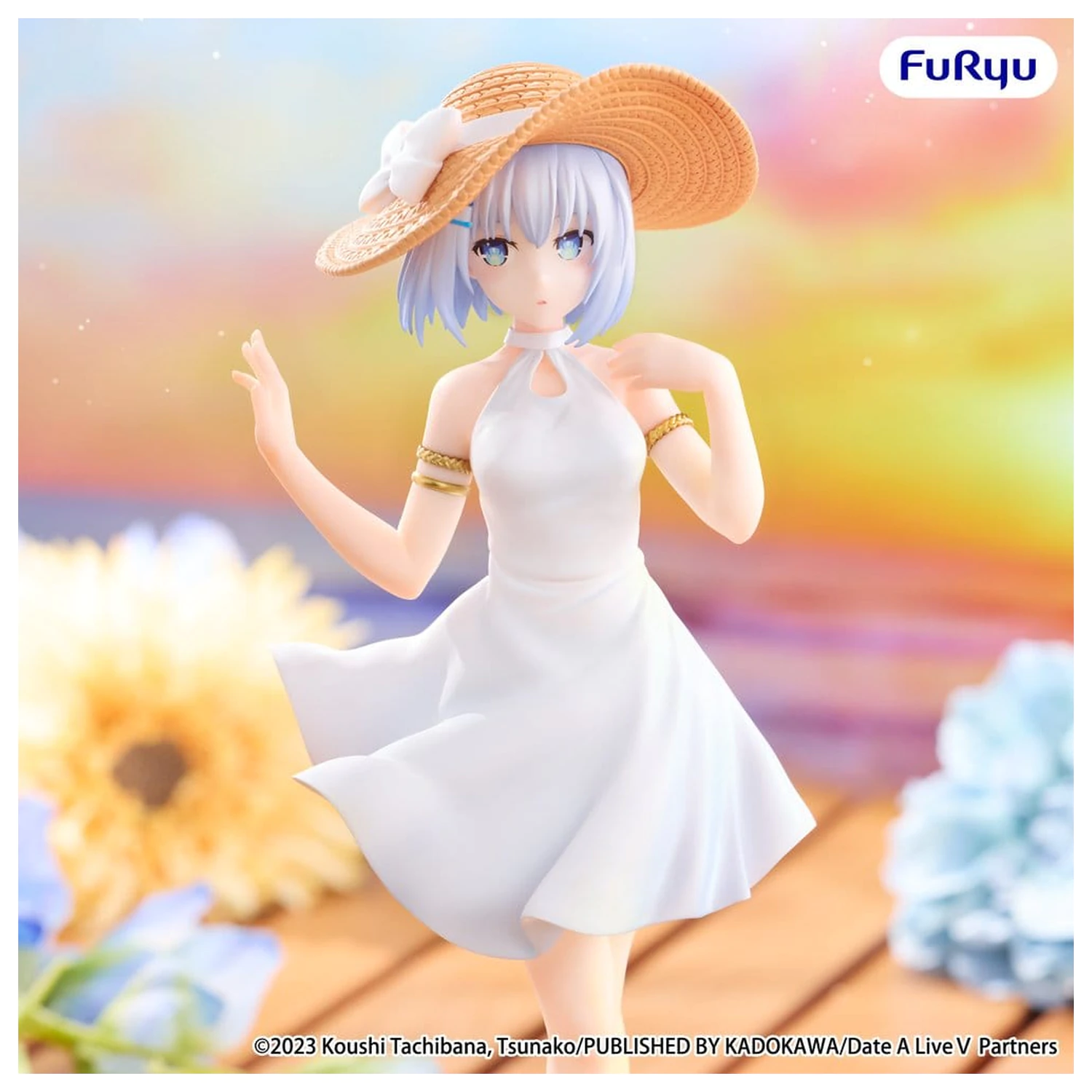 Date A Live V PVC figúrka Origami Tobiichi Summer Dress 20 cm produktová fotografia