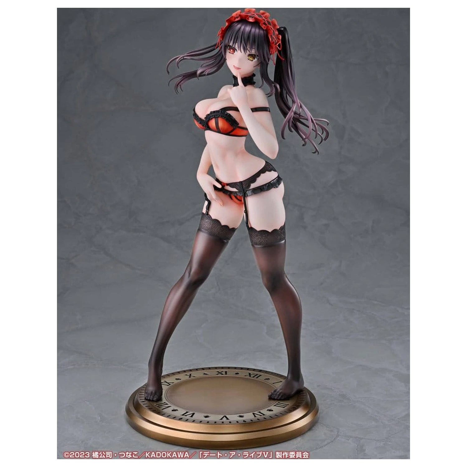 Date A Live V Re:Dress PVC figúrka 1/4 Kurumi Tokisaki Dress shirt Ver. 40 cm produktová fotografia