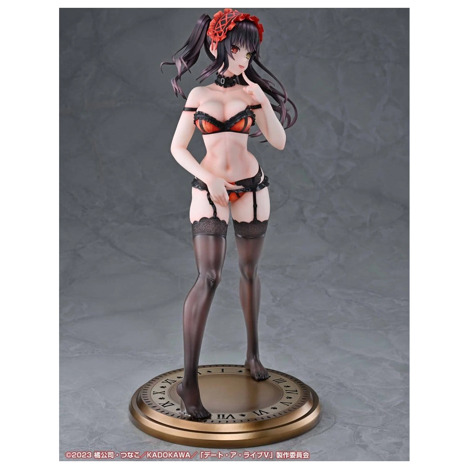 Date A Live V Re:Dress PVC figúrka 1/4 Kurumi Tokisaki Dress shirt Ver. 40 cm produktová fotografia