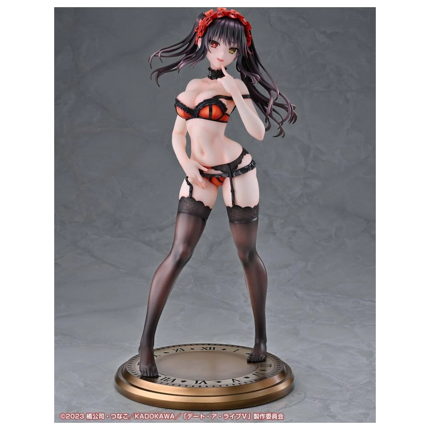 Date A Live V Re:Dress PVC figúrka 1/4 Kurumi Tokisaki Dress shirt Ver. 40 cm produktová fotografia