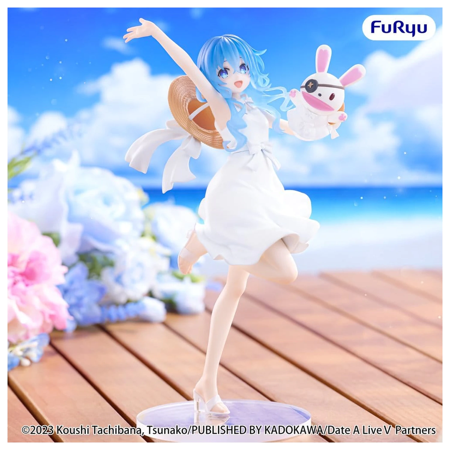 Date A Live V Summer Dress PVC figúrka Yoshino 21 cm produktová fotografia