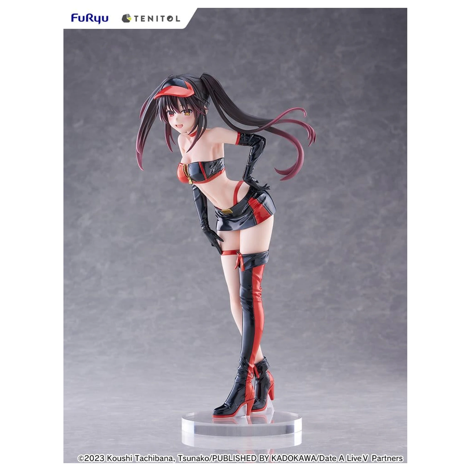Date A Live V Tenitol Tall PVC figúrka Kurumi Tokisaki Race Queen Ver. 29 cm produktová fotografia