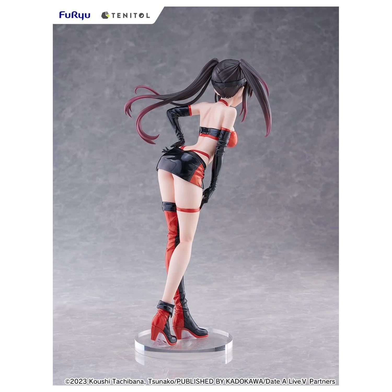 Date A Live V Tenitol Tall PVC figúrka Kurumi Tokisaki Race Queen Ver. 29 cm produktová fotografia
