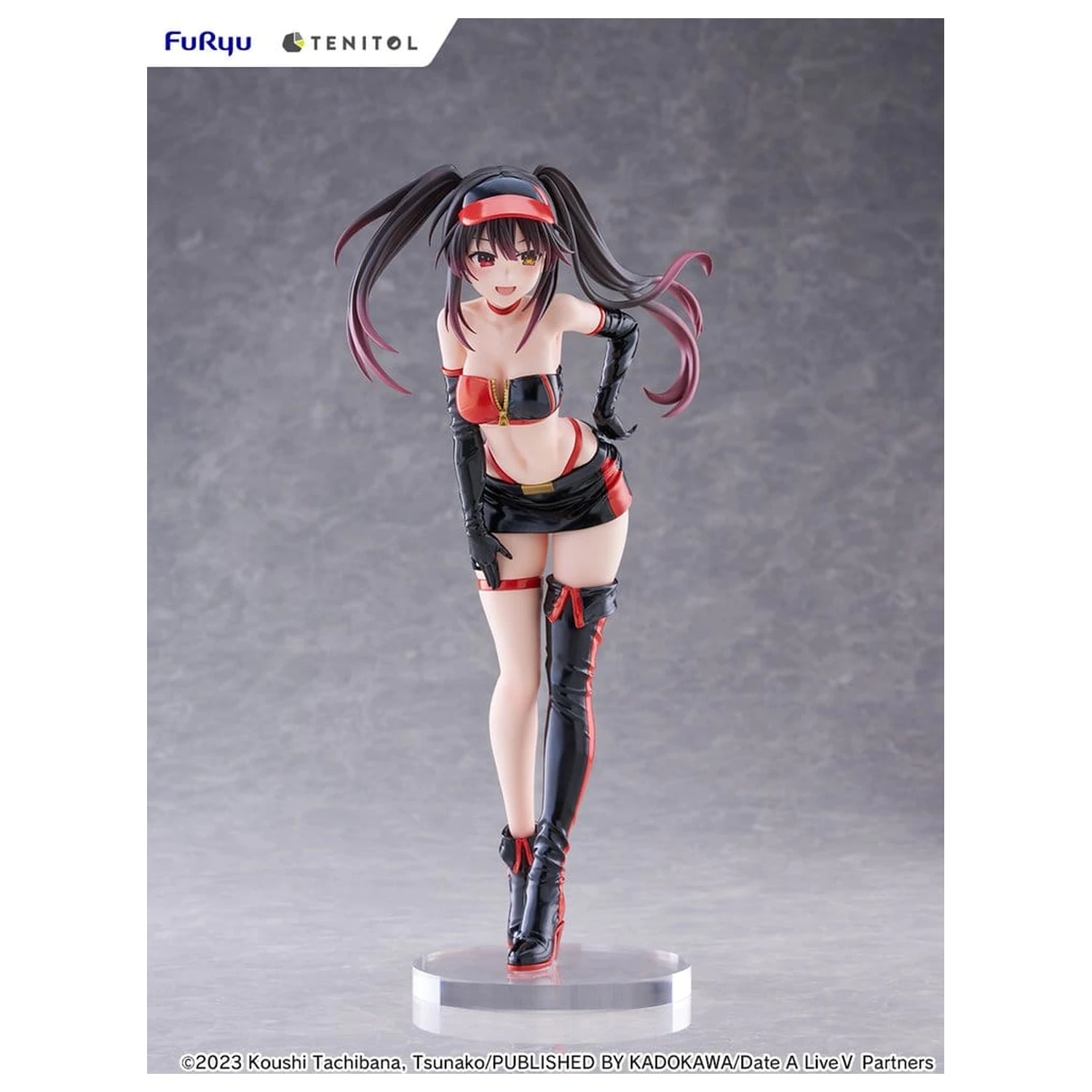 Date A Live V Tenitol Tall PVC figúrka Kurumi Tokisaki Race Queen Ver. 29 cm produktová fotografia