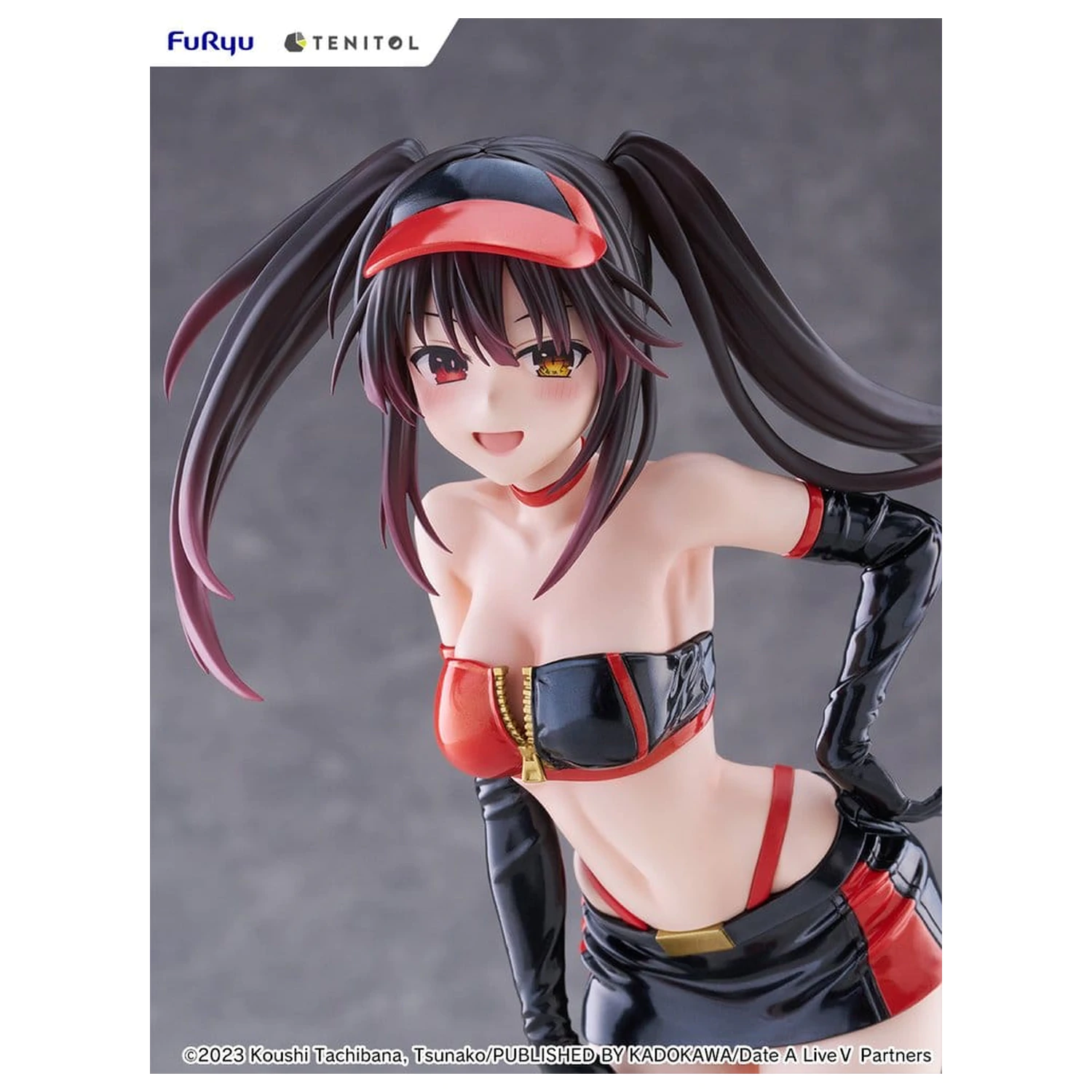 Date A Live V Tenitol Tall PVC figúrka Kurumi Tokisaki Race Queen Ver. 29 cm produktová fotografia