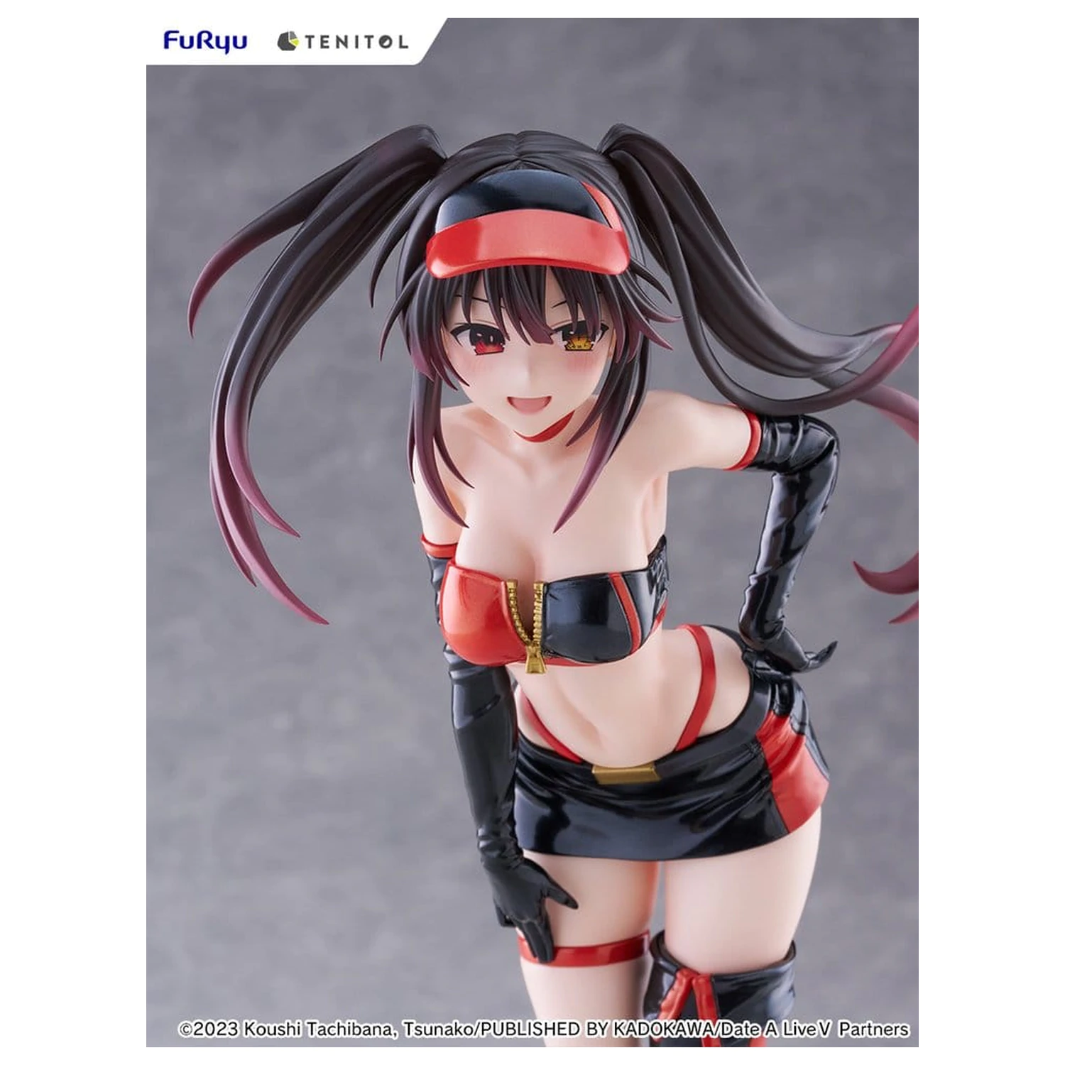 Date A Live V Tenitol Tall PVC figúrka Kurumi Tokisaki Race Queen Ver. 29 cm produktová fotografia