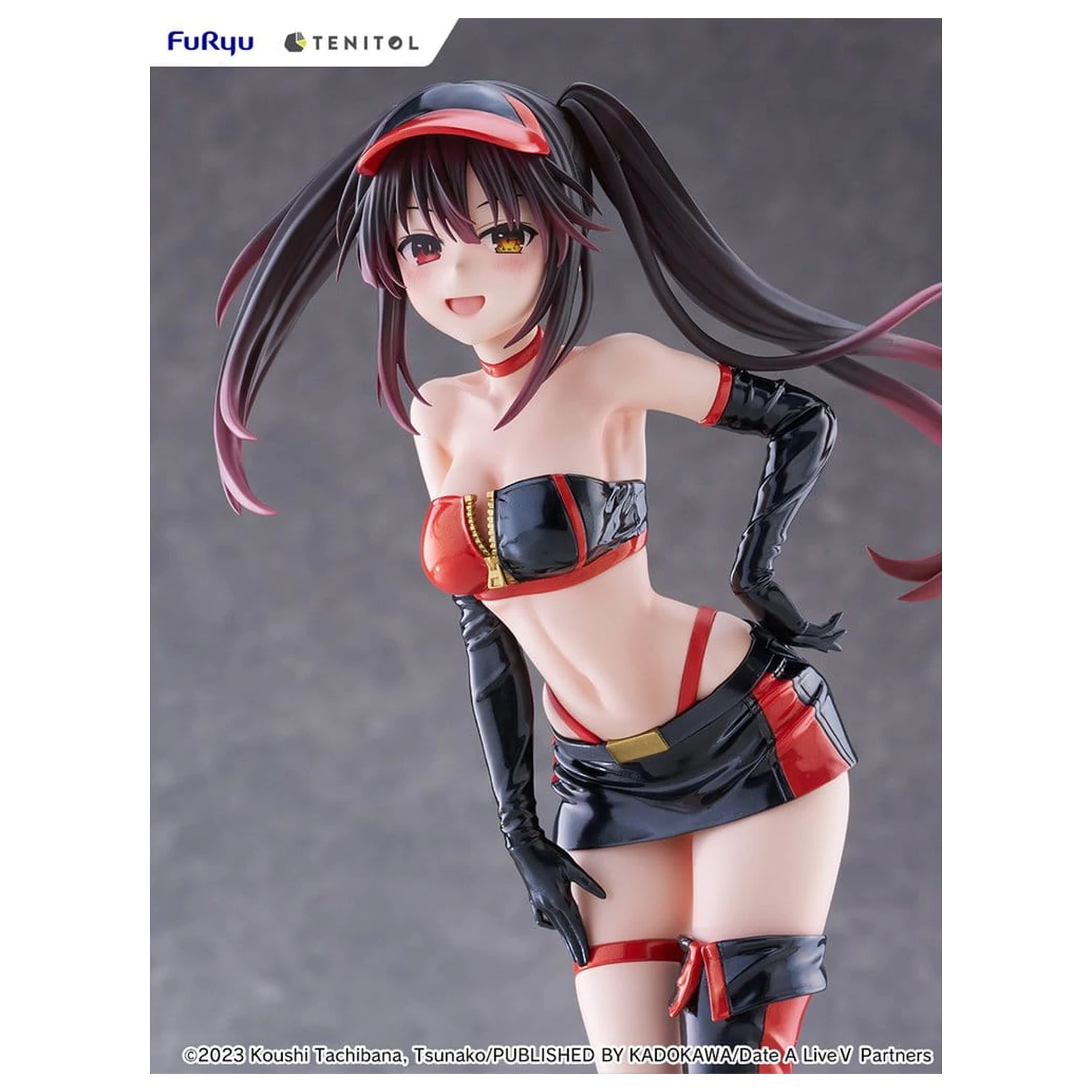 Date A Live V Tenitol Tall PVC figúrka Kurumi Tokisaki Race Queen Ver. 29 cm produktová fotografia