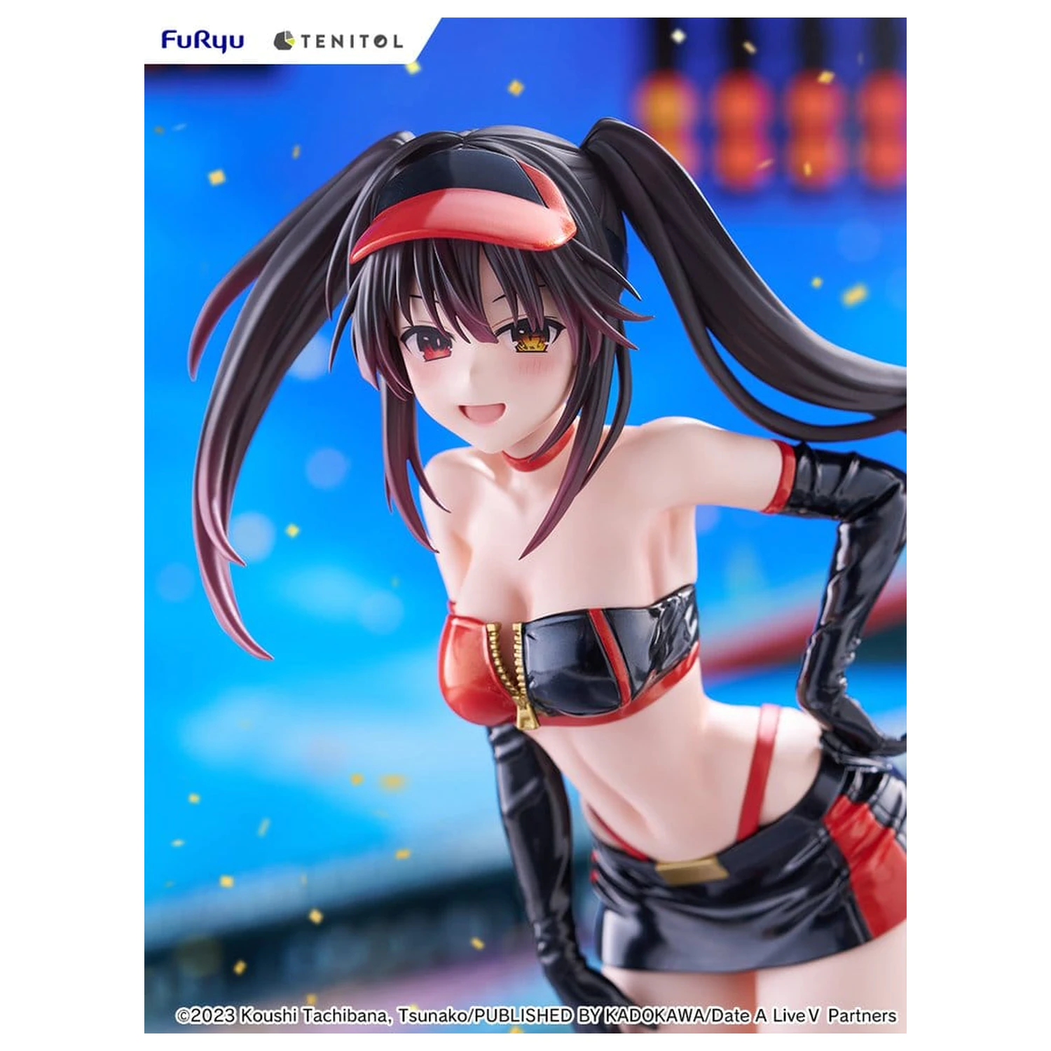 Date A Live V Tenitol Tall PVC figúrka Kurumi Tokisaki Race Queen Ver. 29 cm produktová fotografia
