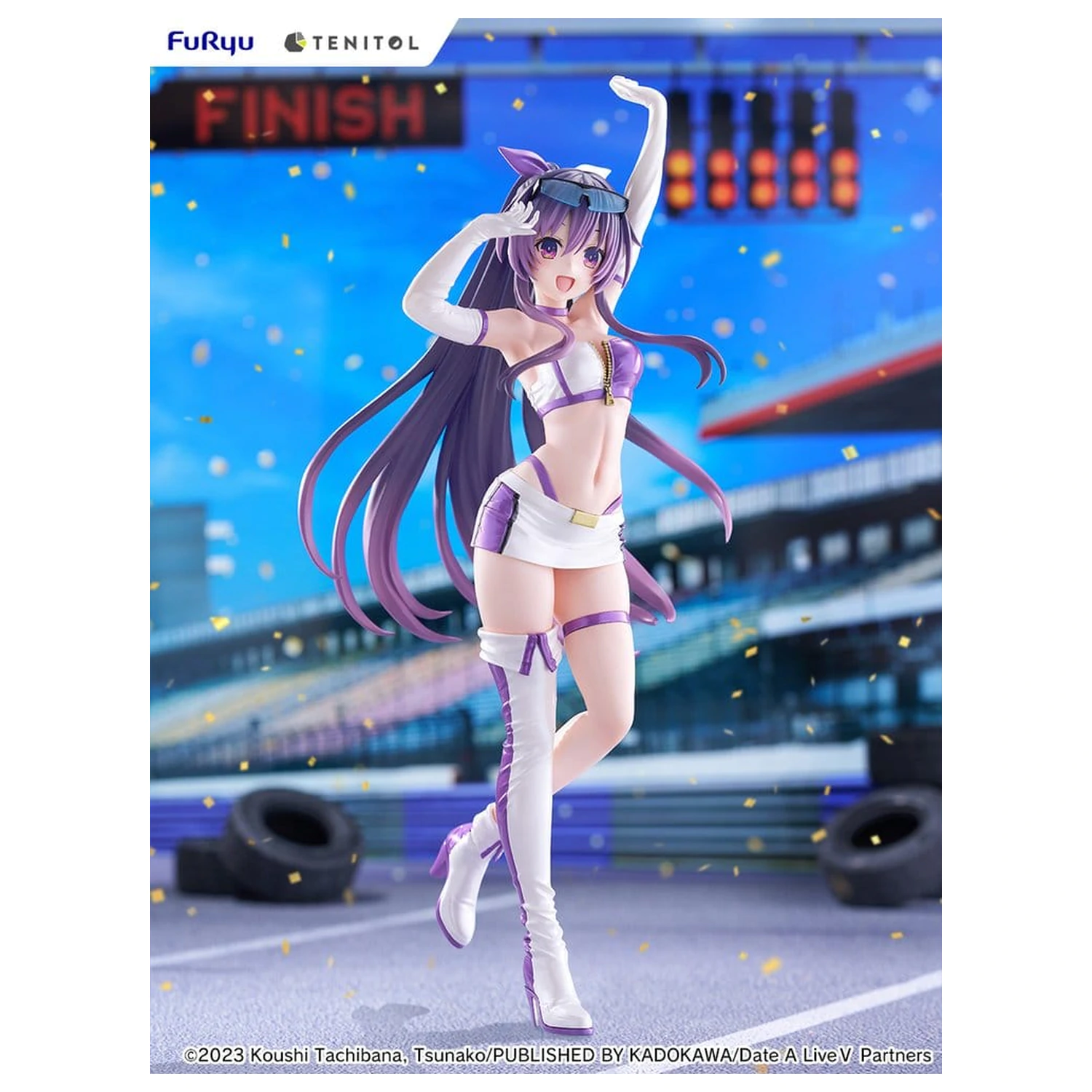 Date A Live V Tenitol Vysoká PVC figúrka Tohka Yatogami Race Queen Ver. 30 cm produktová fotografia