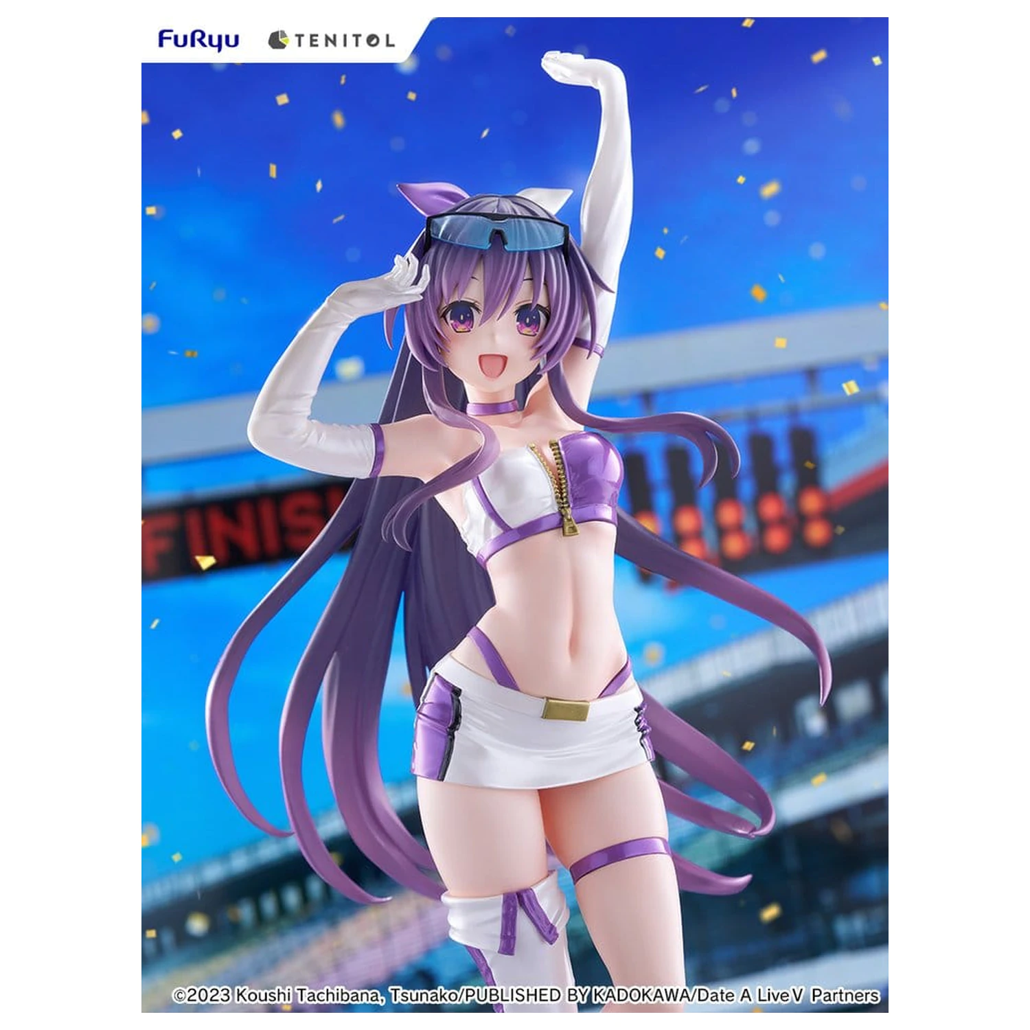 Date A Live V Tenitol Vysoká PVC figúrka Tohka Yatogami Race Queen Ver. 30 cm produktová fotografia