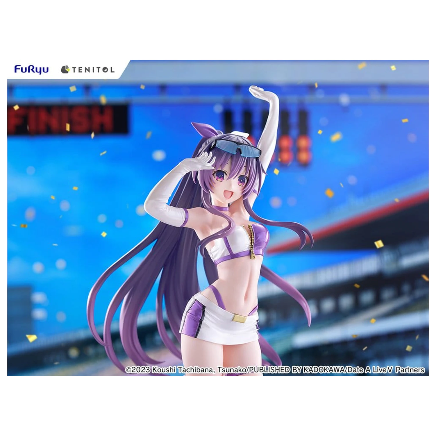Date A Live V Tenitol Vysoká PVC figúrka Tohka Yatogami Race Queen Ver. 30 cm produktová fotografia