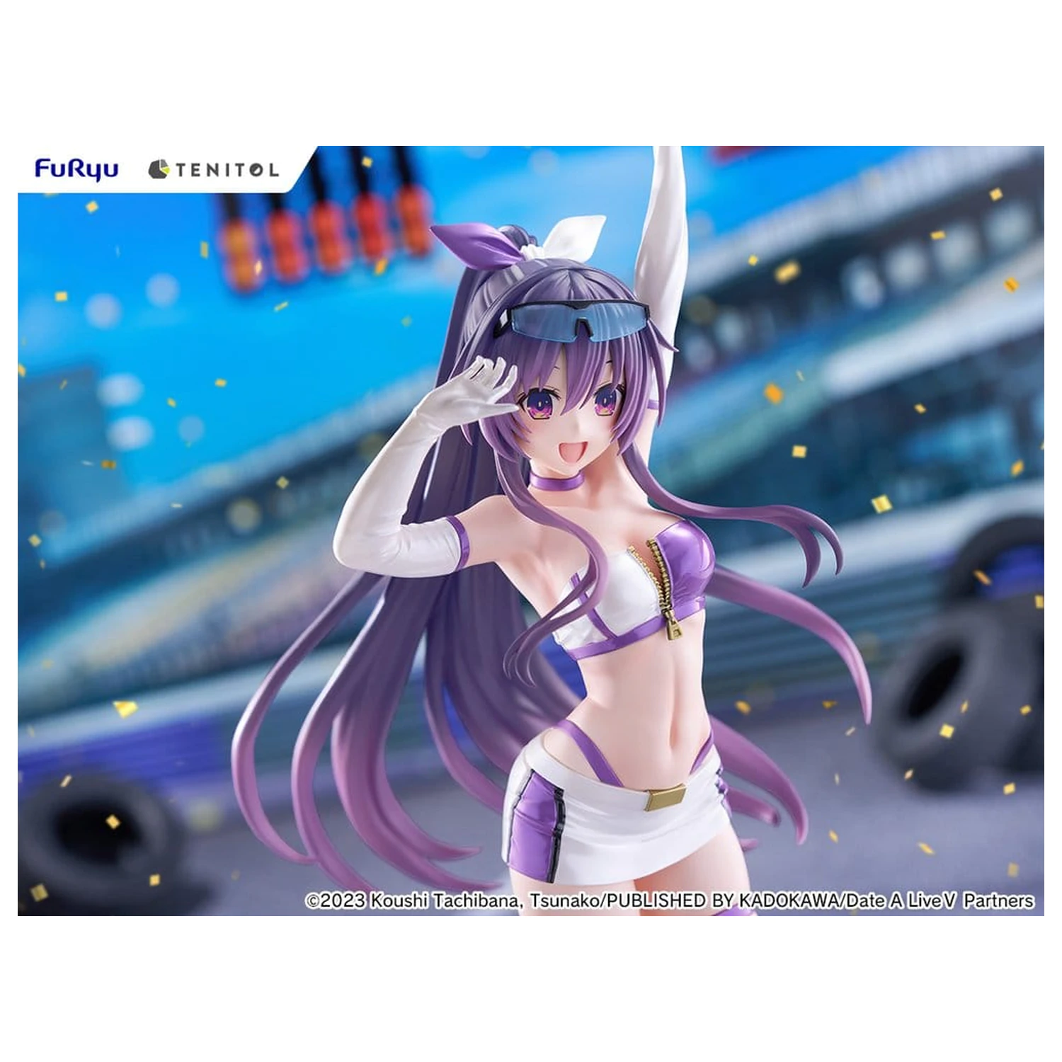 Date A Live V Tenitol Vysoká PVC figúrka Tohka Yatogami Race Queen Ver. 30 cm produktová fotografia