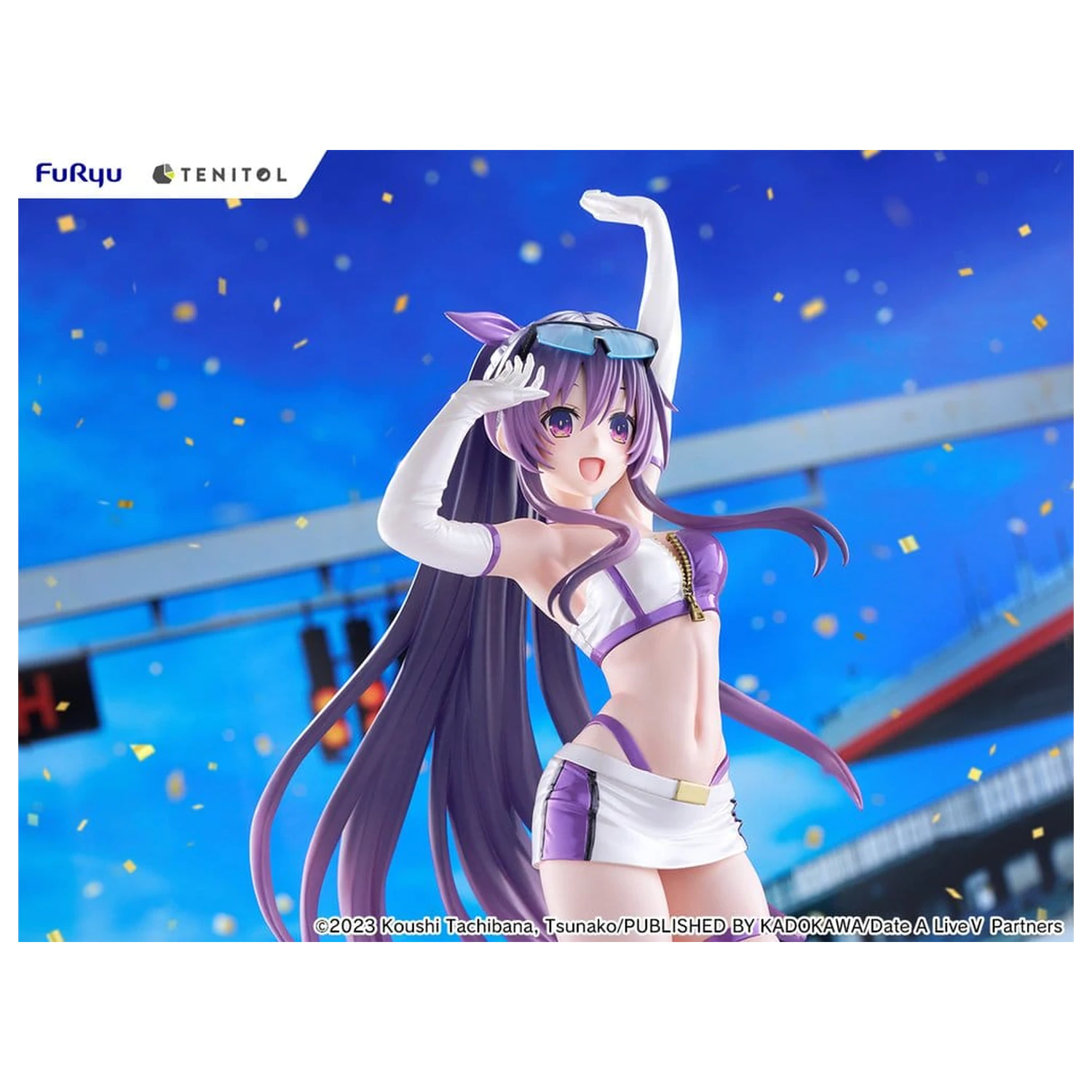 Date A Live V Tenitol Vysoká PVC figúrka Tohka Yatogami Race Queen Ver. 30 cm produktová fotografia