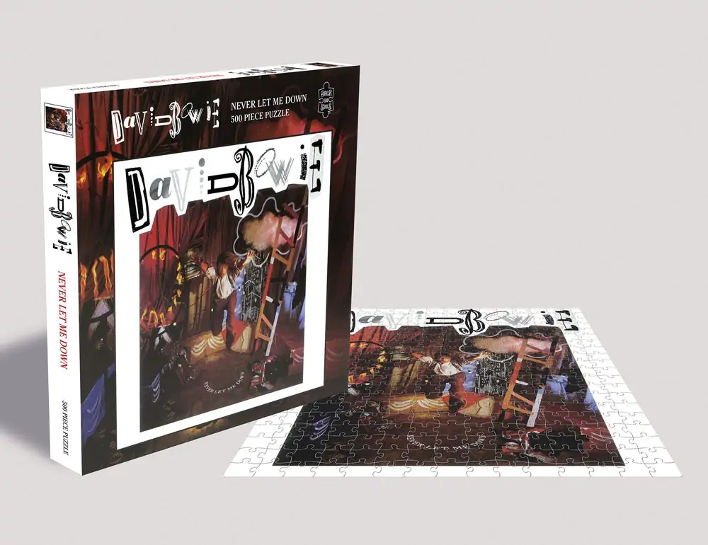 David Bowie Rock Saws Puzzle Never Let Me Down (500 dielikov) produktová fotografia