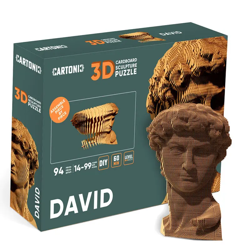 David cartonic 3D puzzle 94 dielikov produktová fotografia