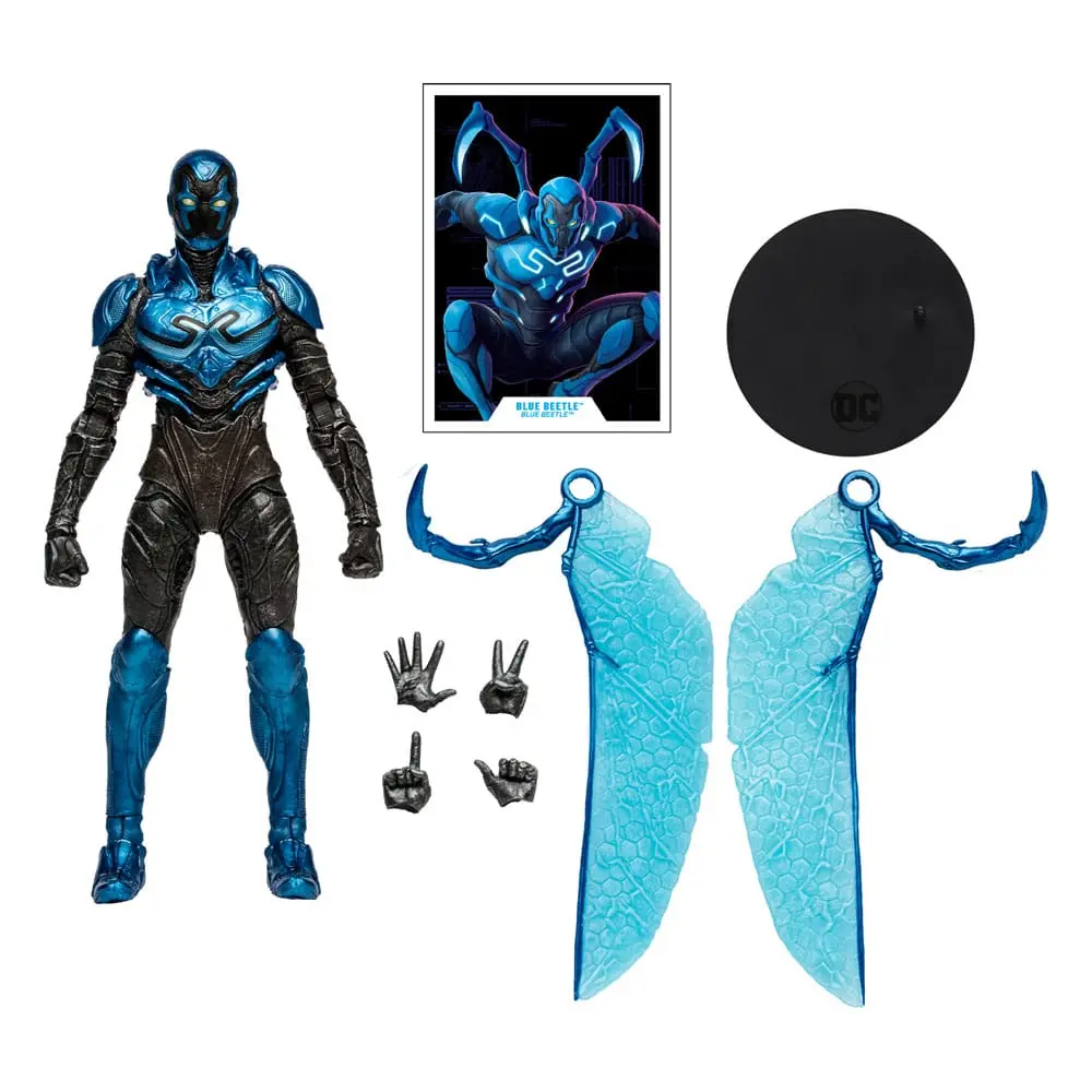 DC Blue Beetle Akčná figúrka Blue Beetle (Battle Mode) 18 cm produktová fotografia