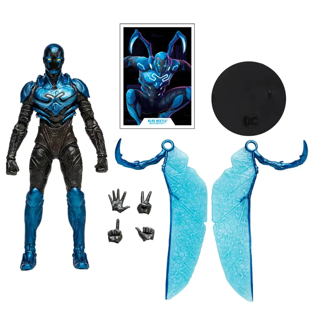 DC Blue Beetle Akčné Figúrky 2-Pack Blue Beetle Regular & Battle Mode 18 cm produktová fotografia
