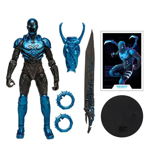 DC Blue Beetle Akčné Figúrky 2-Pack Blue Beetle Regular & Battle Mode 18 cm produktová fotografia