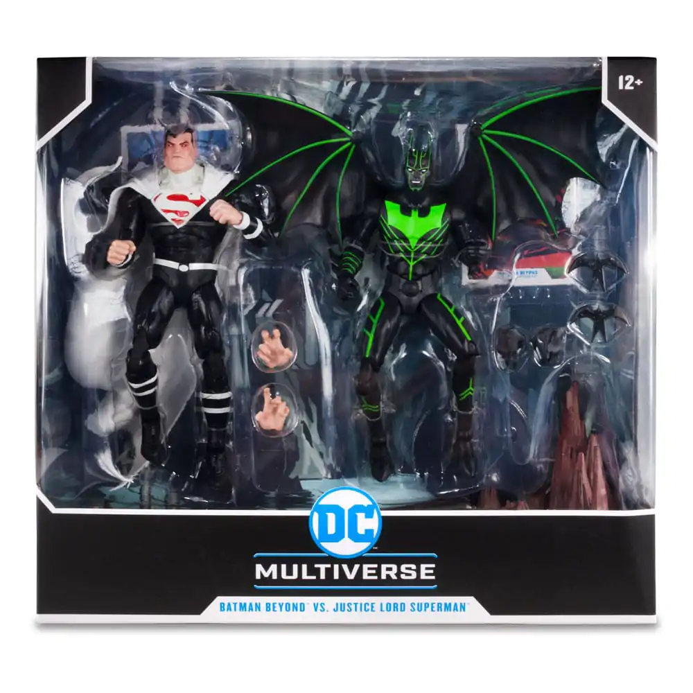 DC Collector akčná figúrka 2-csomag Batman Beyond vs. Justice Lord Superman 18 cm termékfotó