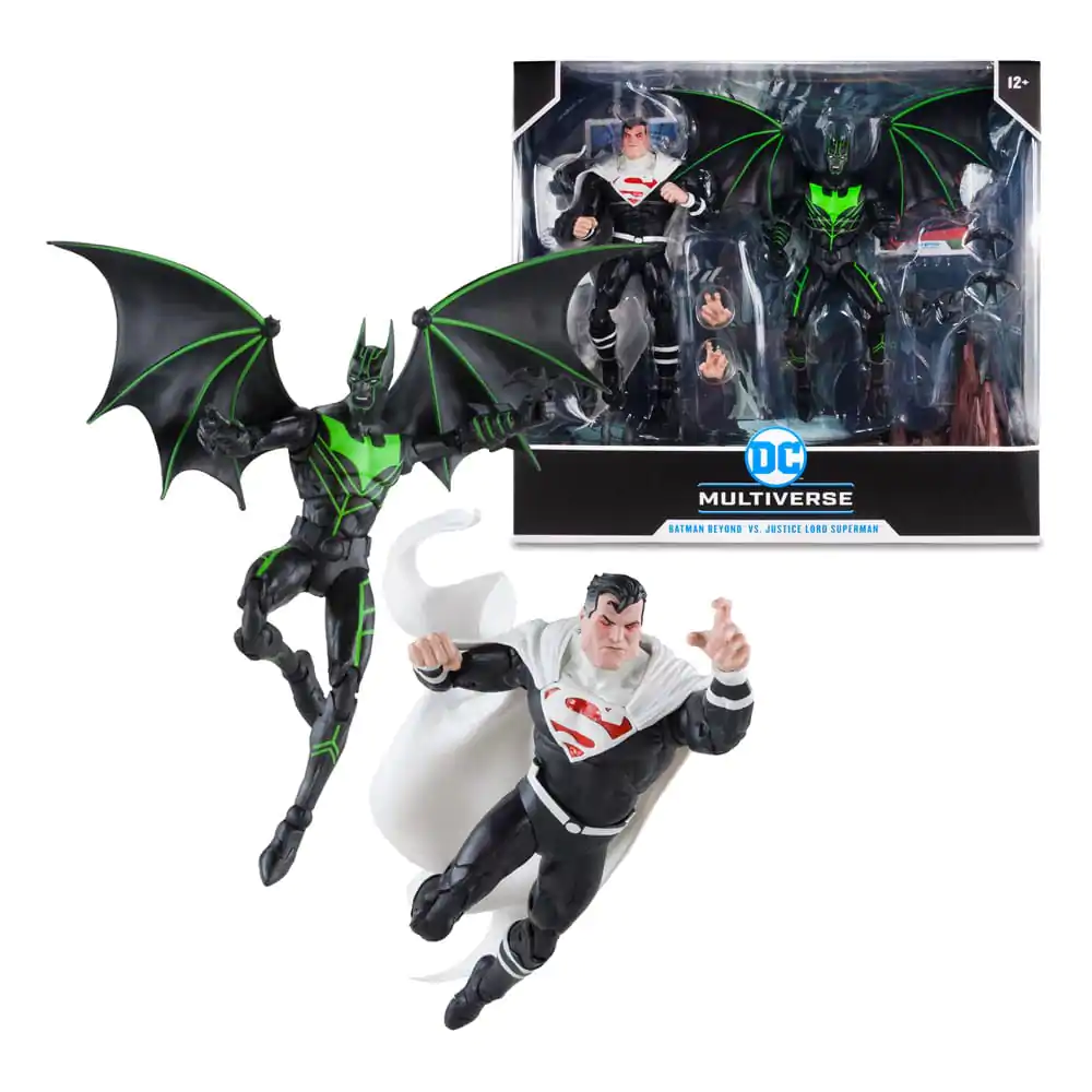 DC Collector akčná figúrka 2-csomag Batman Beyond vs. Justice Lord Superman 18 cm termékfotó