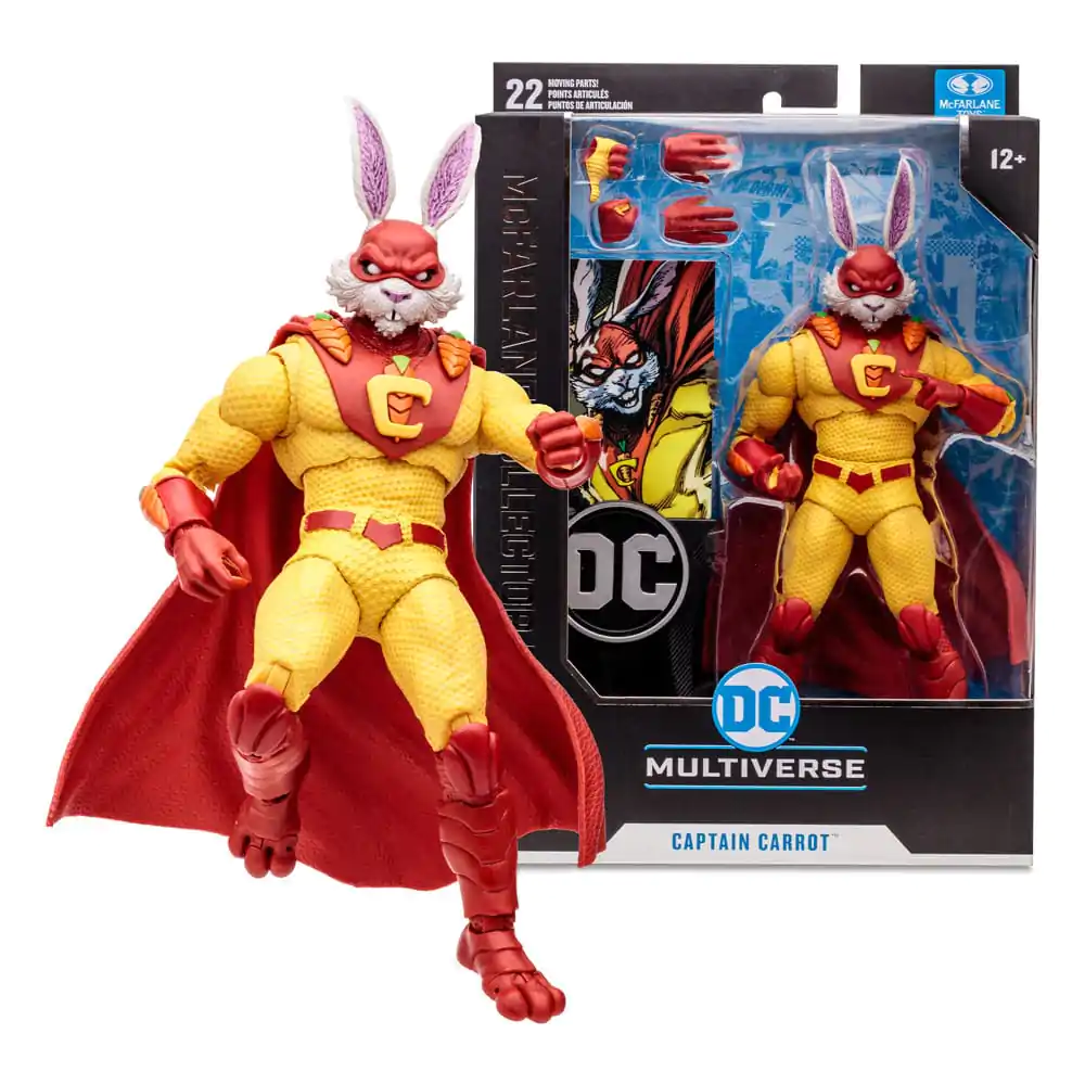 DC Zberateľská akčná figúrka Captain Carrot (Justice League Incarnate) 18 cm produktová fotografia