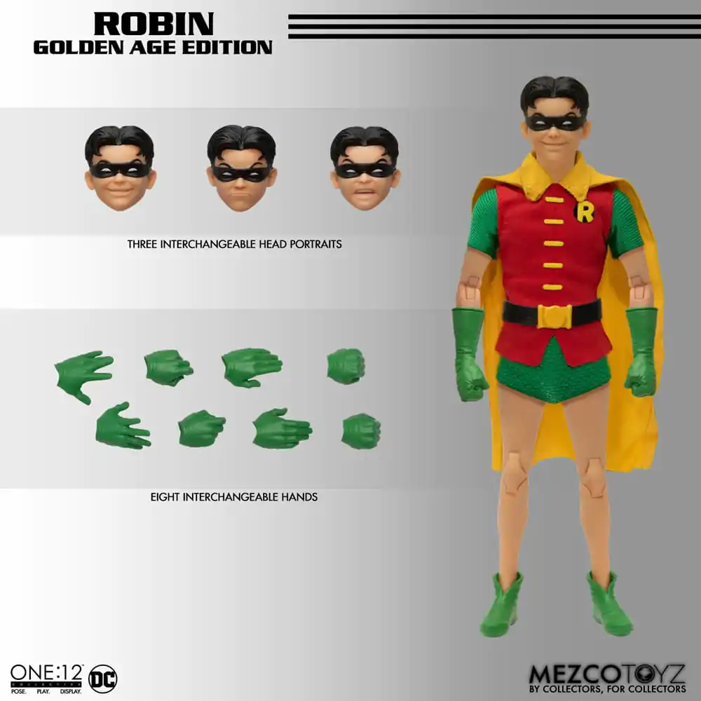 DC Comics akčná figúrka 1/12 Robin (Golden Age Edition) 16 cm termékfotó