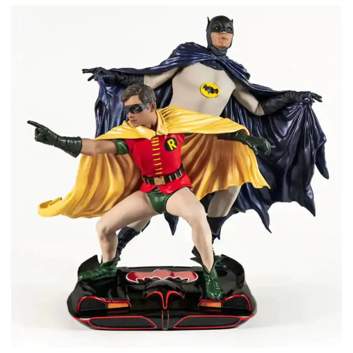 DC Comics PVC Dioráma Socha 1/8 Batman & Robin 1966 23 cm produktová fotografia