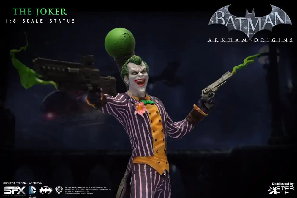 DC Comics Socha 1/8 The Joker Arkham Origins 29 cm produktová fotografia