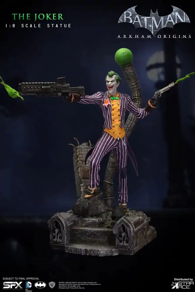 DC Comics Socha 1/8 The Joker Arkham Origins 29 cm produktová fotografia