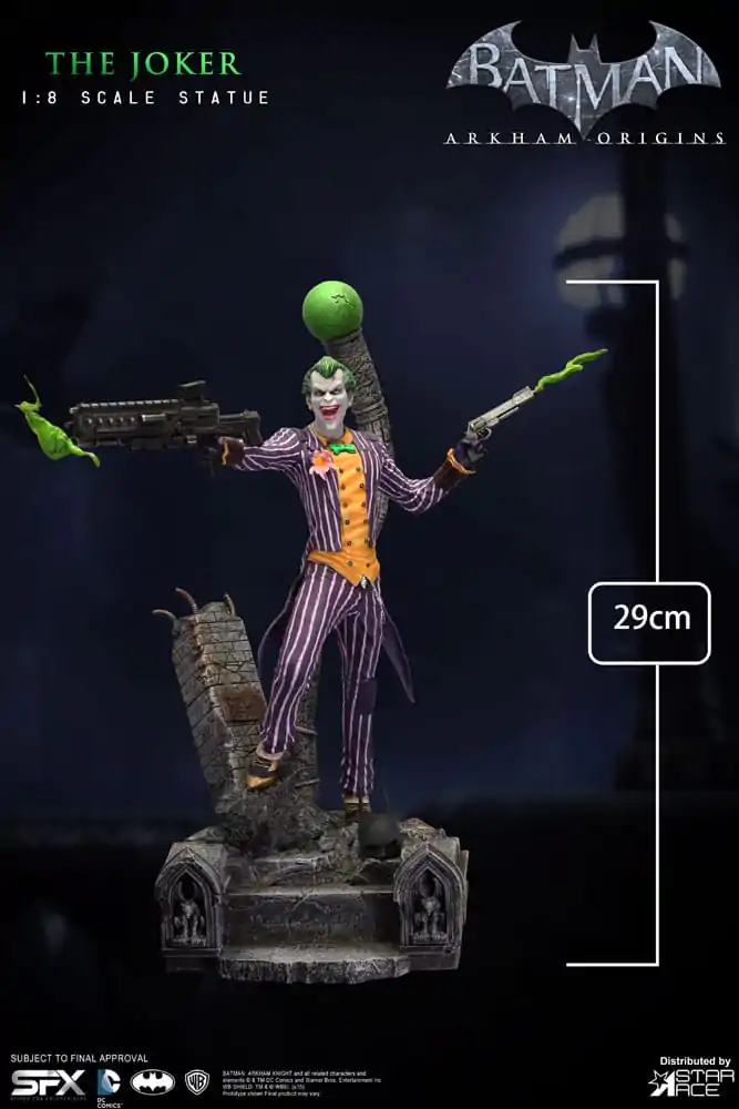 DC Comics Socha 1/8 The Joker Arkham Origins 29 cm produktová fotografia