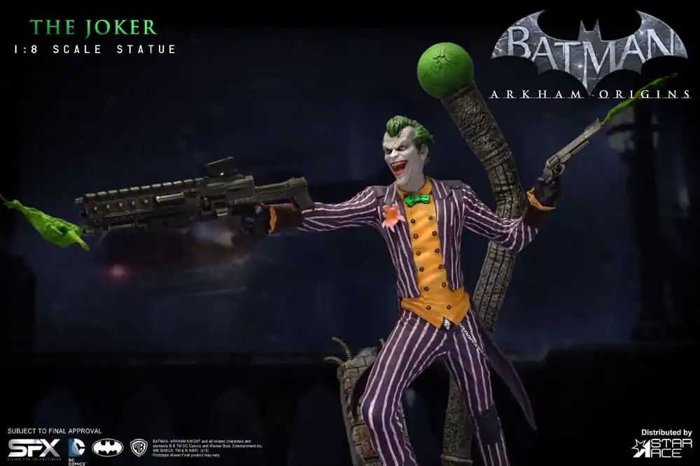 DC Comics Socha 1/8 The Joker Arkham Origins 29 cm produktová fotografia