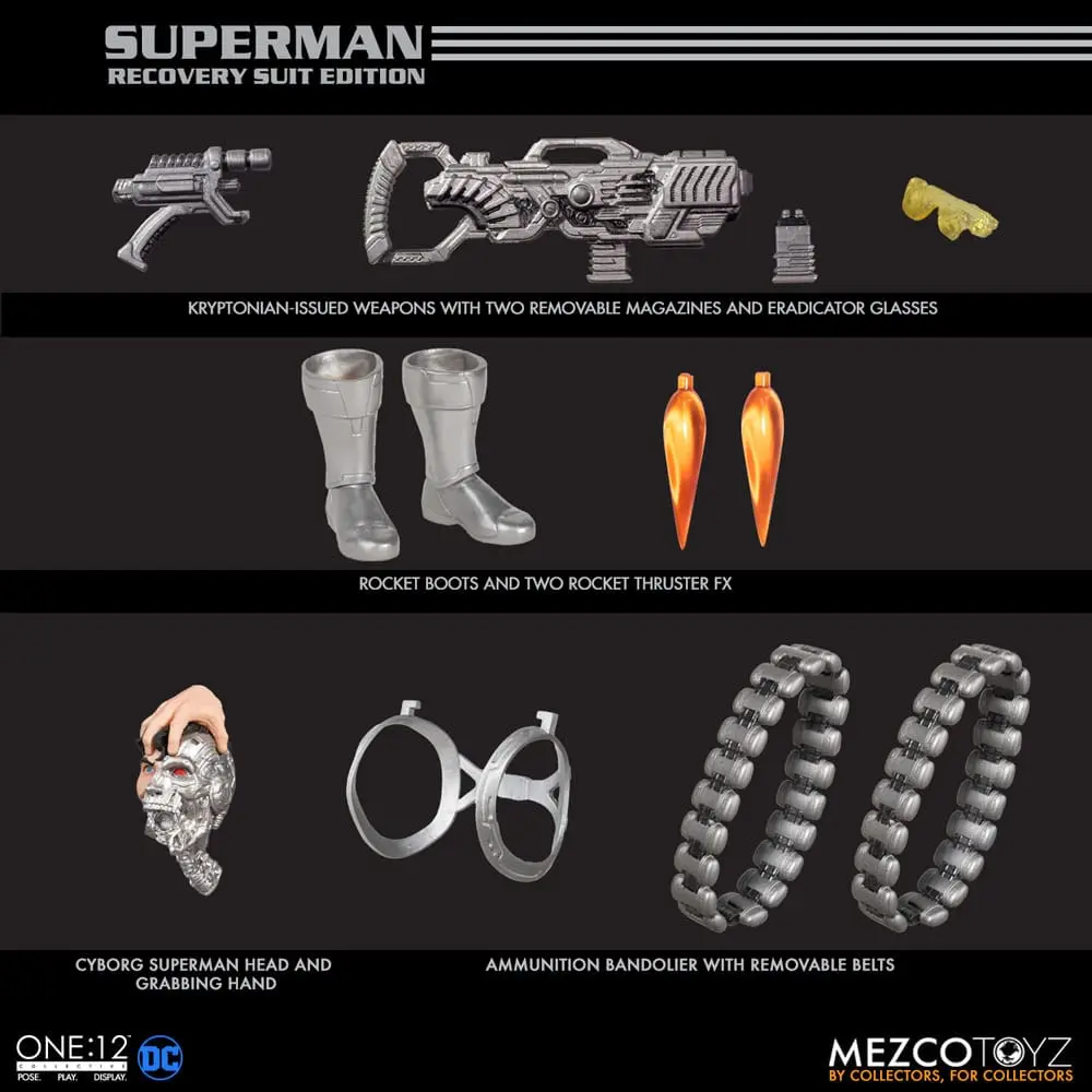 DC Comics akčná figúrka 1/12 Superman (Recovery Suit Edition) 16 cm termékfotó