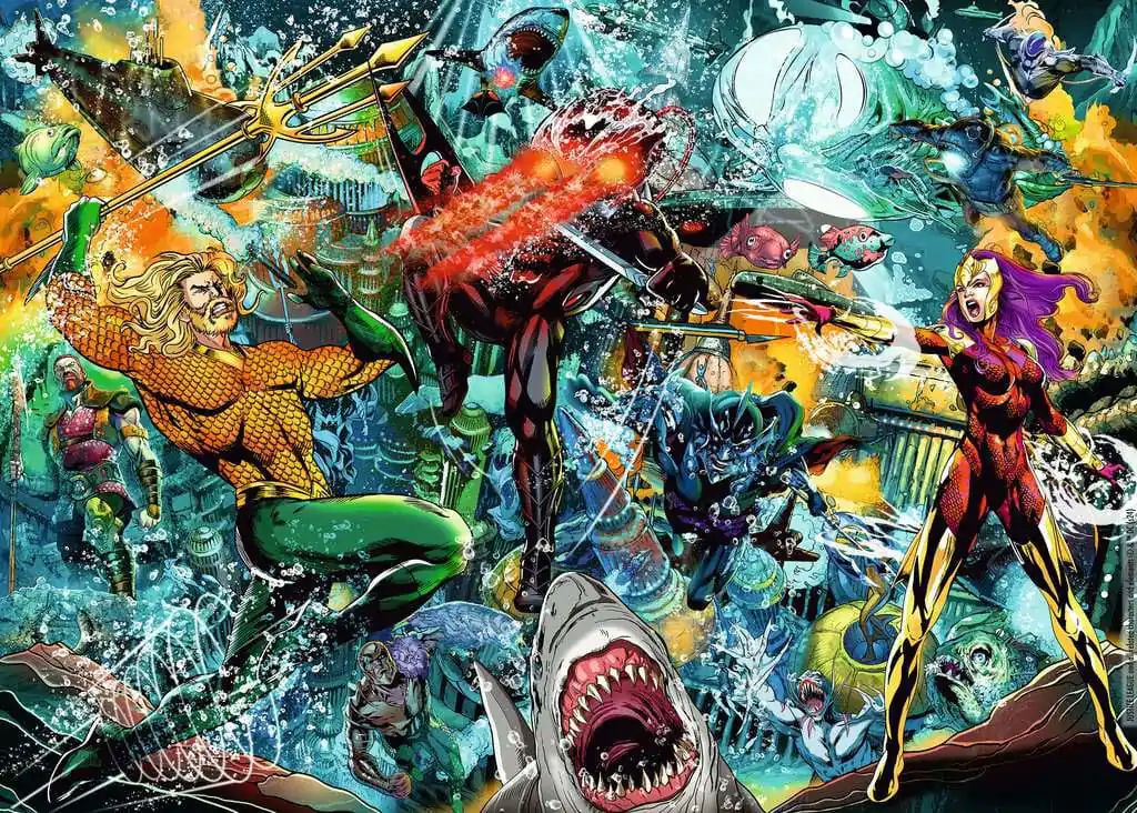DC Comics Puzzle Aquaman (1000 dielikov) produktová fotografia