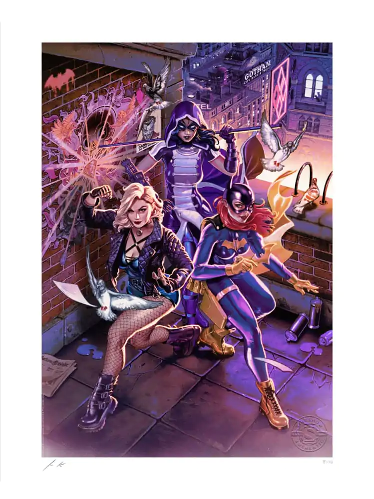 DC Comics Art Print Birds of Prey: Dawn Variant 46 x 61 cm - bez rámu produktová fotografia