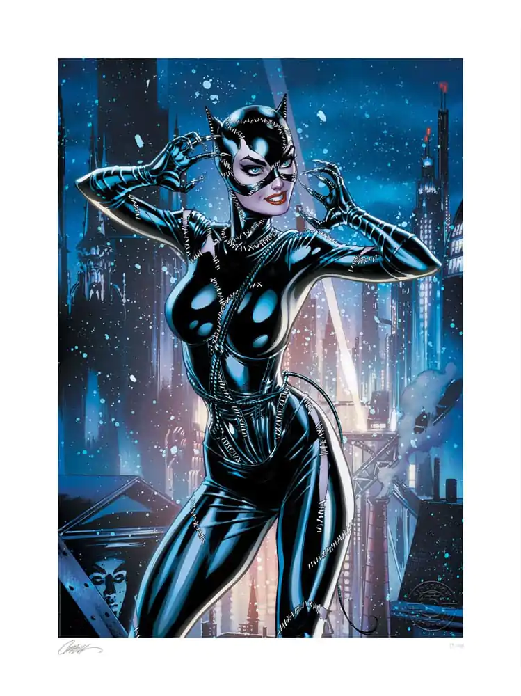 DC Comics Art Print Catwoman 80th Anniversary: Batman Returns 46 x 61 cm - bez rámu produktová fotografia