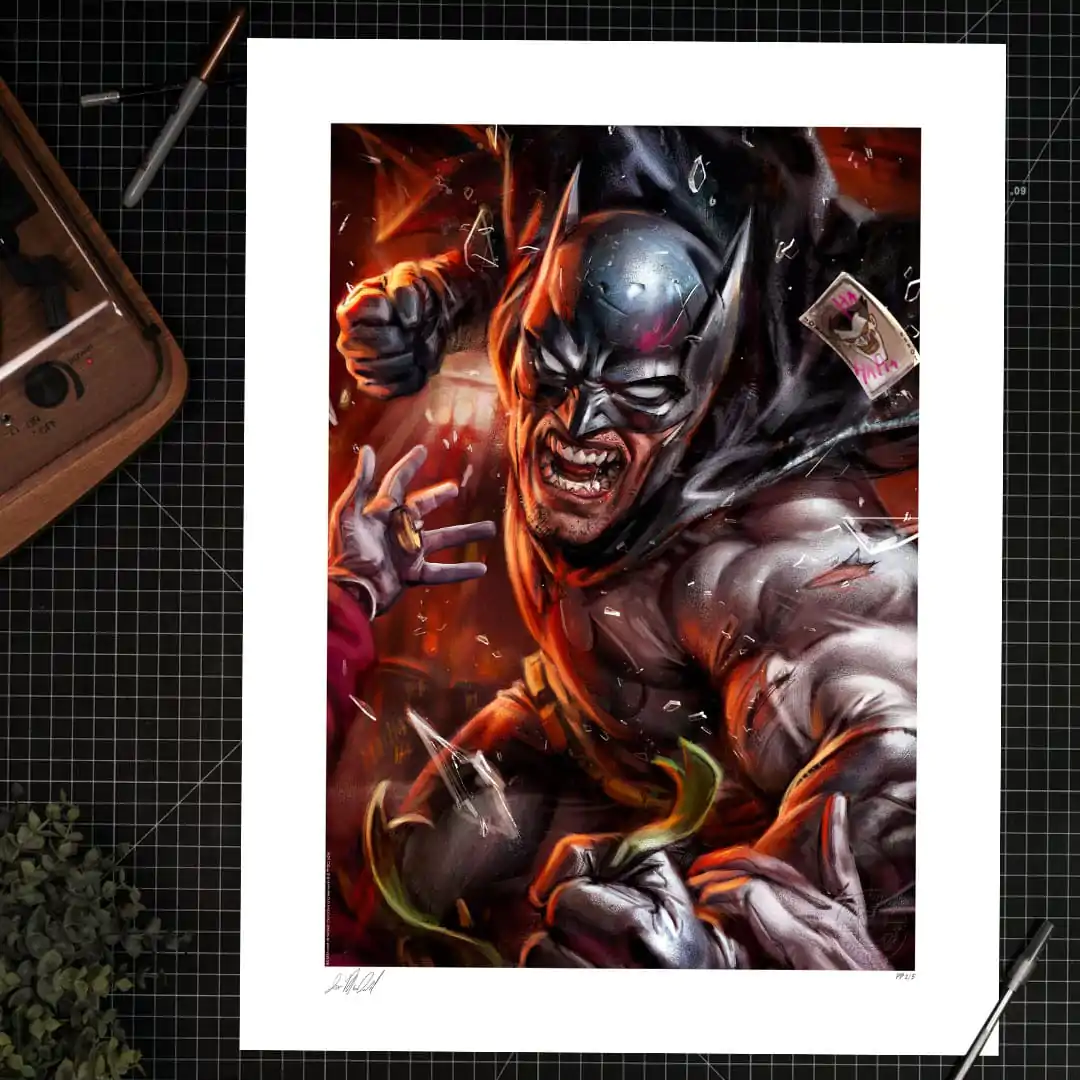 DC Comics Art Print Eternal Enemies: Batman vs The Joker 46 x 61 cm - nerámovaný produktová fotografia