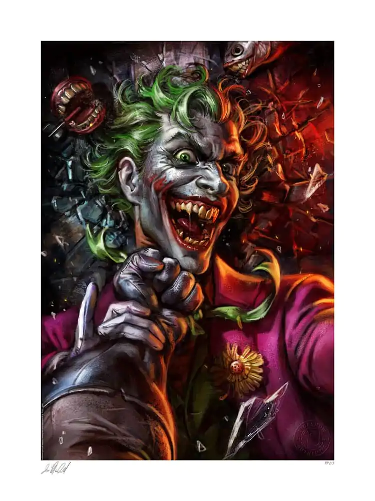 DC Comics Art Print Eternal Enemies: The Joker vs Batman 46 x 61 cm - bez rámu produktová fotografia