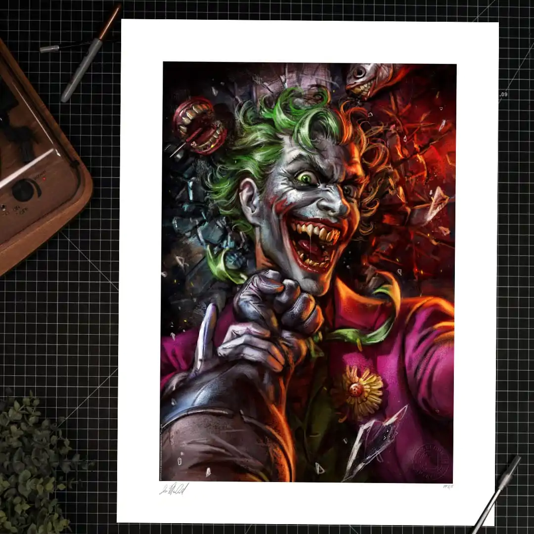 DC Comics Art Print Eternal Enemies: The Joker vs Batman 46 x 61 cm - bez rámu produktová fotografia