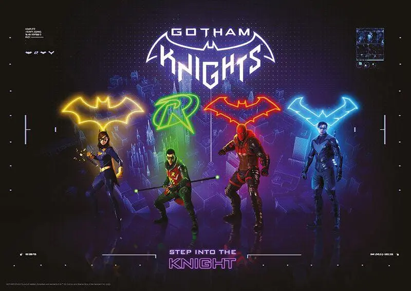 DC Comics Umelecká potlač Gotham Knights Limitovaná edícia 42 x 30 cm produktová fotografia