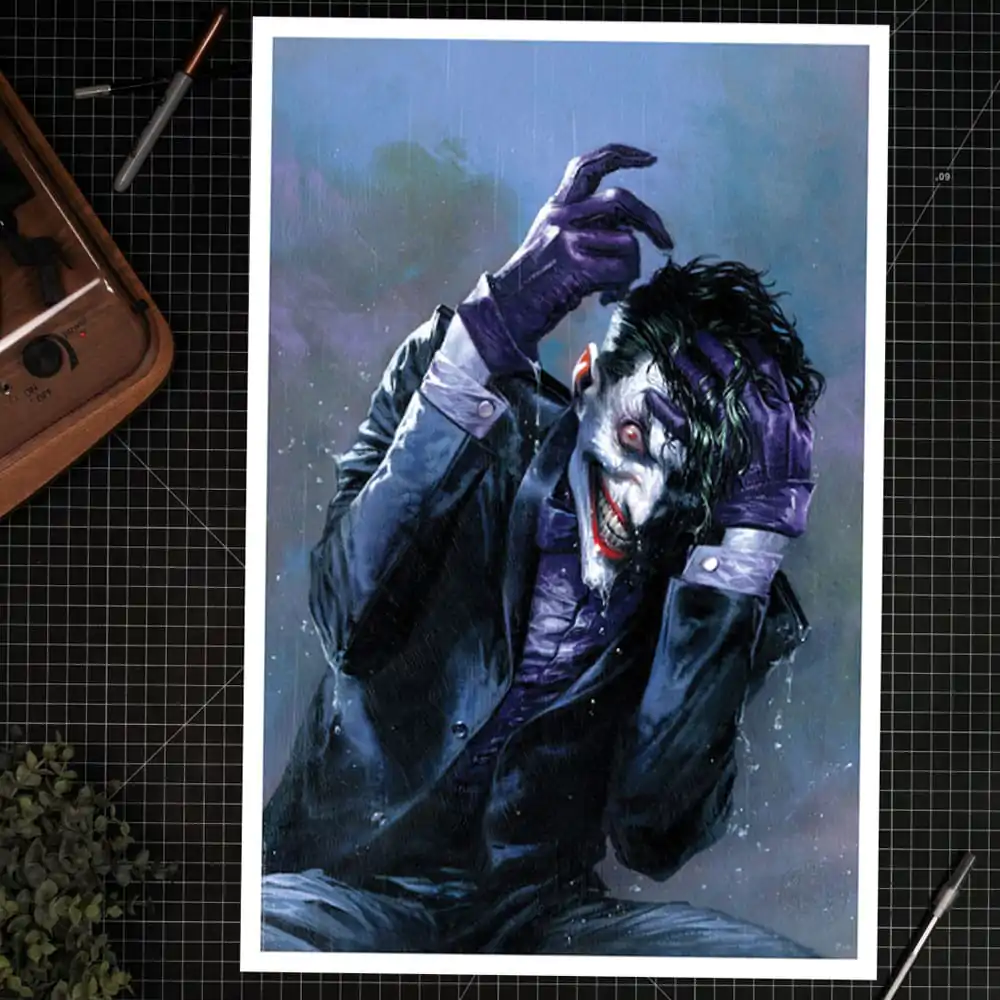 DC Comics Art Print The Joker 41 x 61 cm - bez rámu produktová fotografia