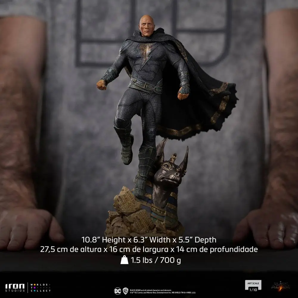 DC Comics Art Scale soška 1/10 Black Adam 27 cm termékfotó