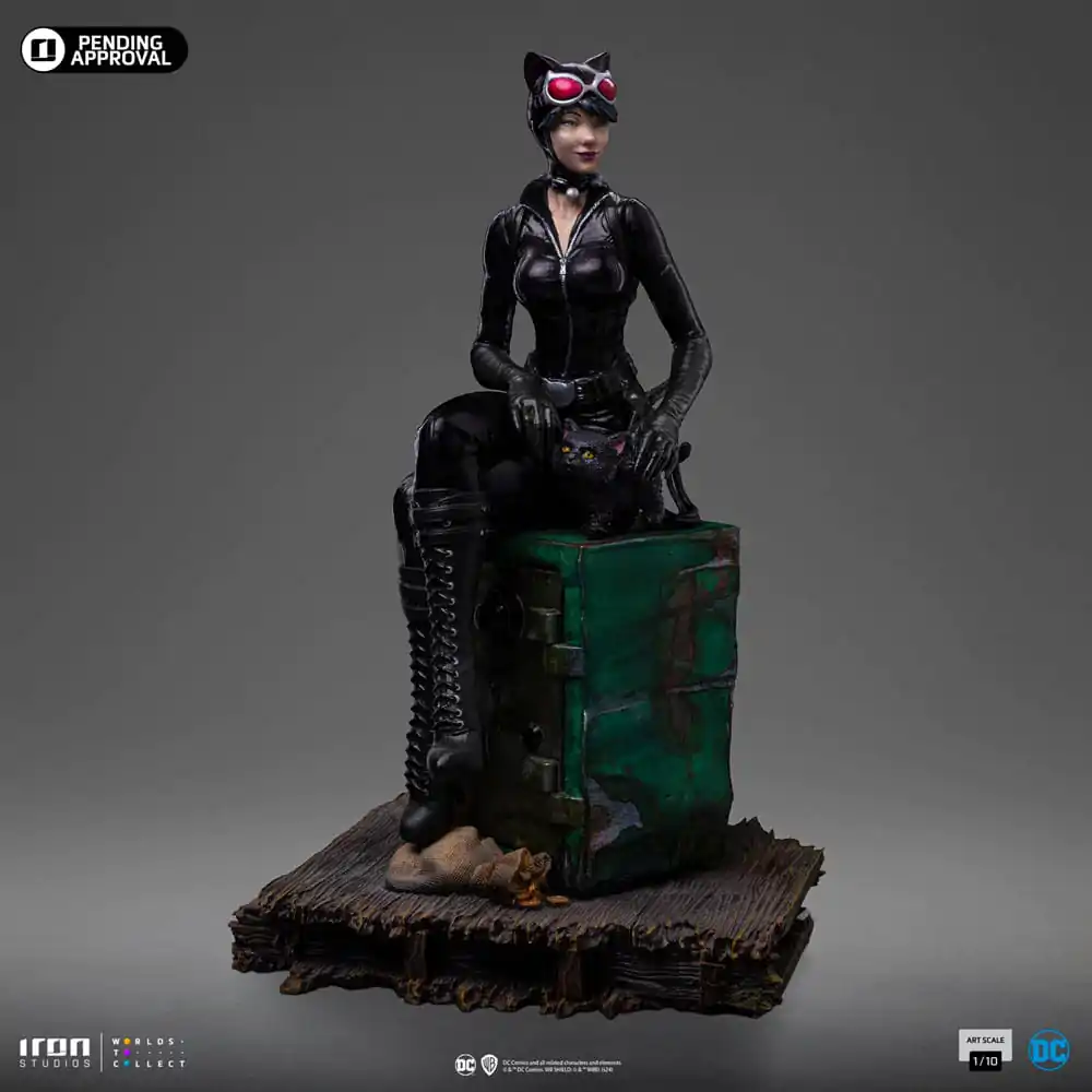 DC Comics Art Scale soška 1/10 Catwoman (Gotham City Sirens) 21 cm termékfotó