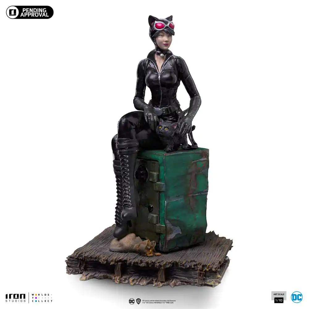 DC Comics Art Scale soška 1/10 Catwoman (Gotham City Sirens) 21 cm termékfotó