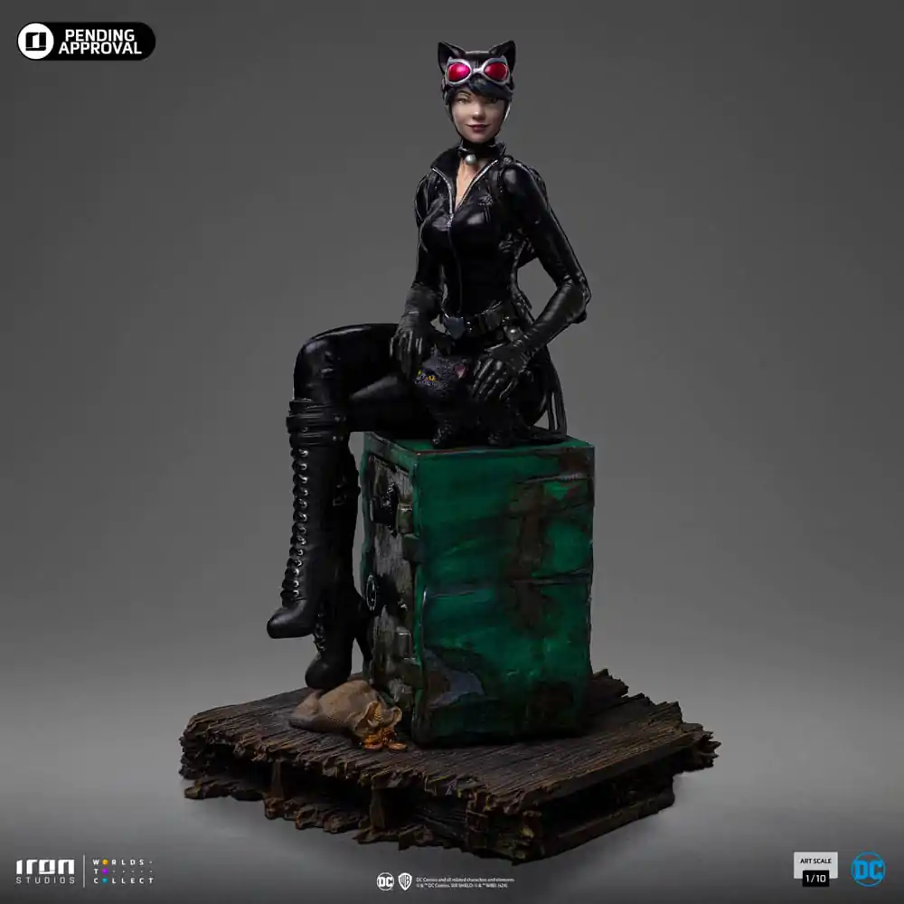 DC Comics Art Scale soška 1/10 Catwoman (Gotham City Sirens) 21 cm termékfotó