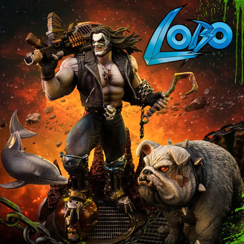 DC Comics Art Scale Socha 1/10 Lobo Unleashed 24 cm produktová fotografia