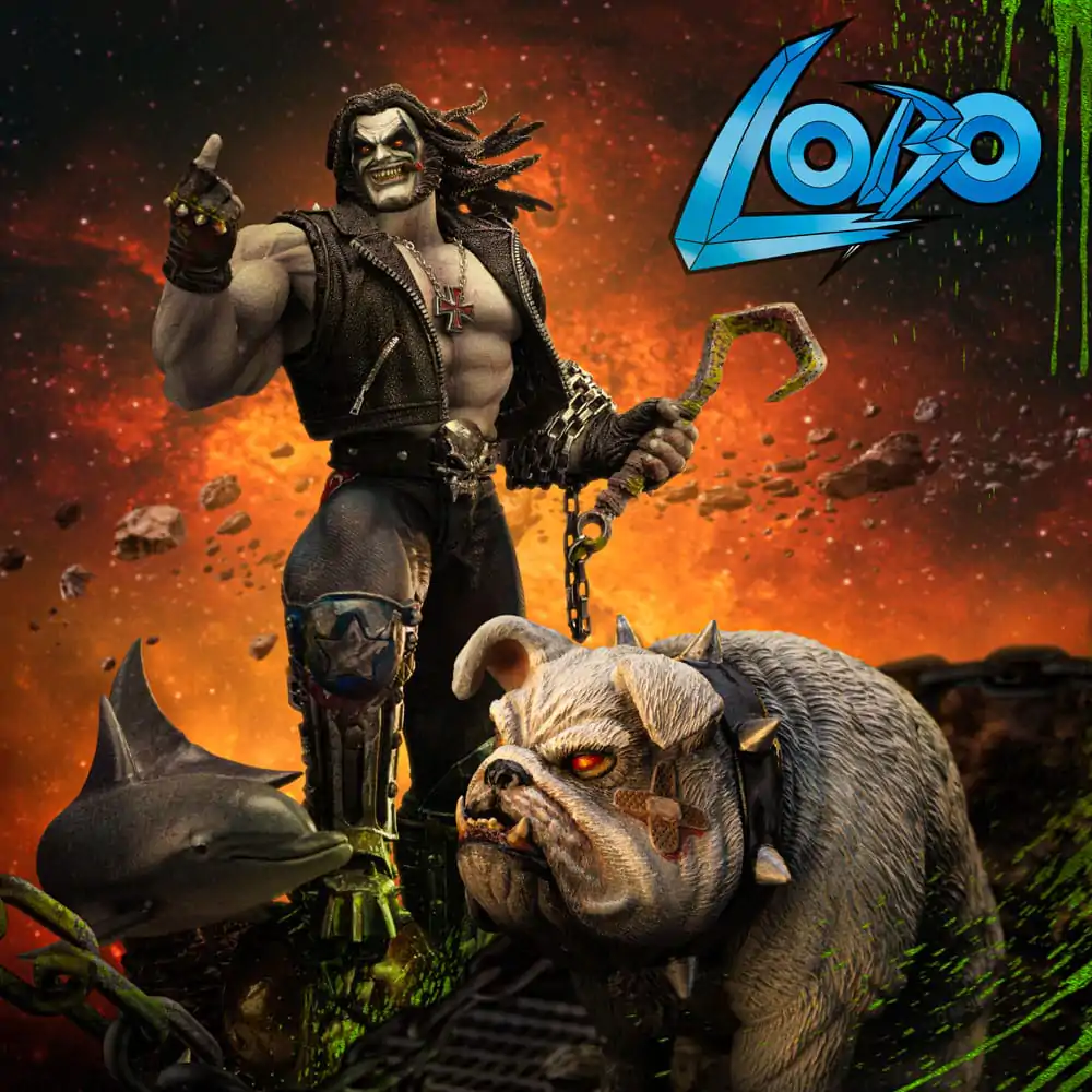 DC Comics Art Scale Socha 1/10 Lobo Unleashed 24 cm produktová fotografia