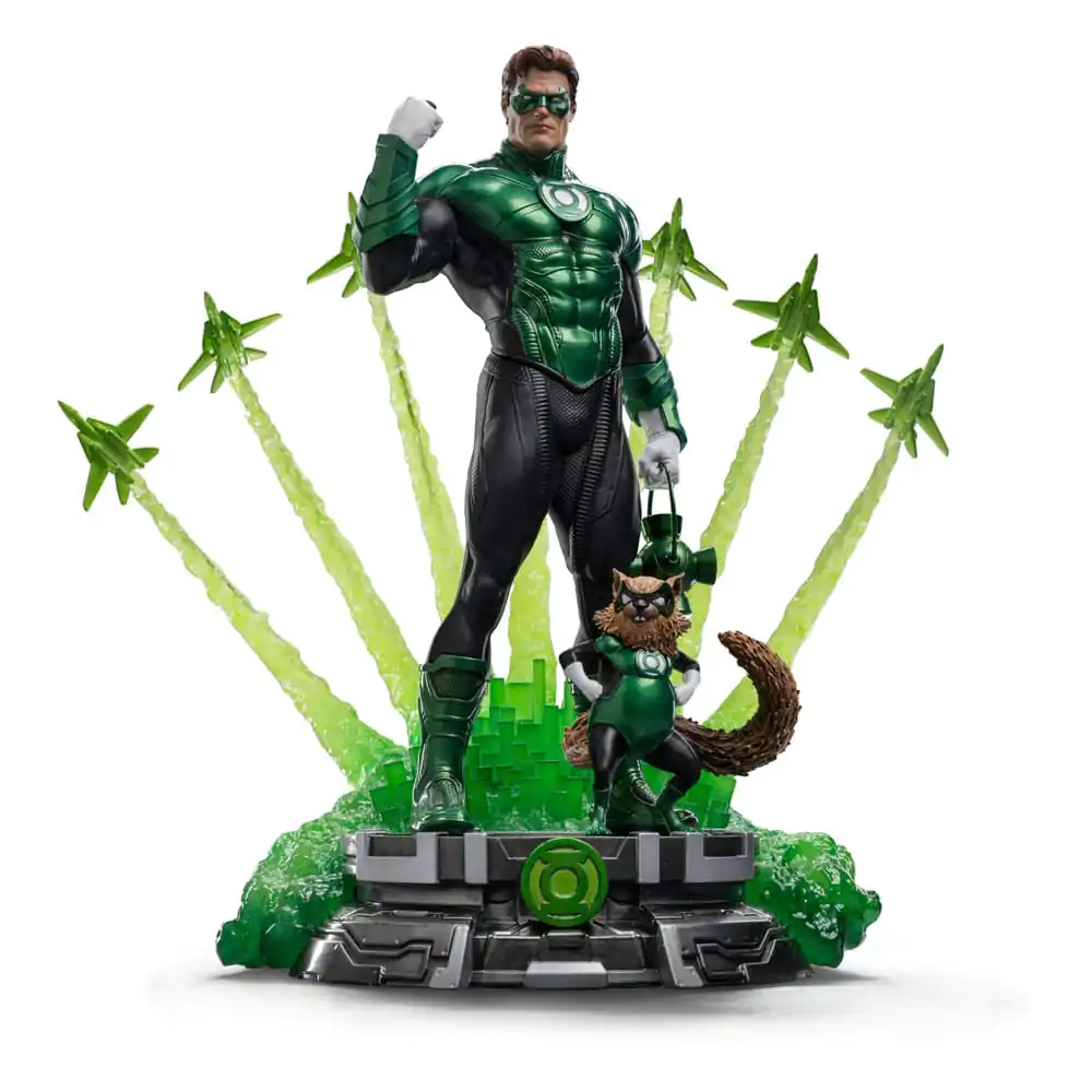 DC Comics Art Scale Deluxe Statue 1/10 Green Lantern Unleashed 24 cm termékfotó