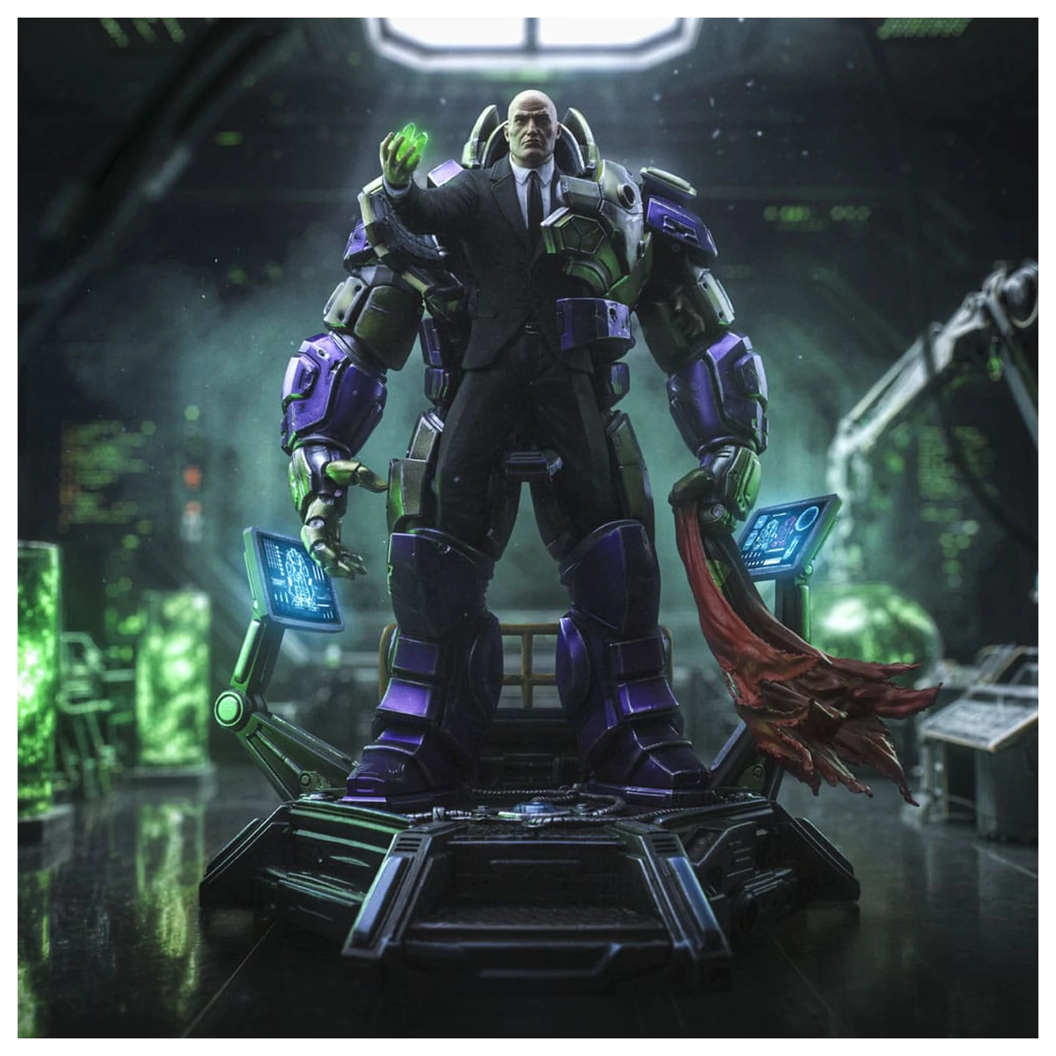 DC Comics Art Scale socha 1/10 Lex Luthor Unleashed 30 cm produktová fotografia