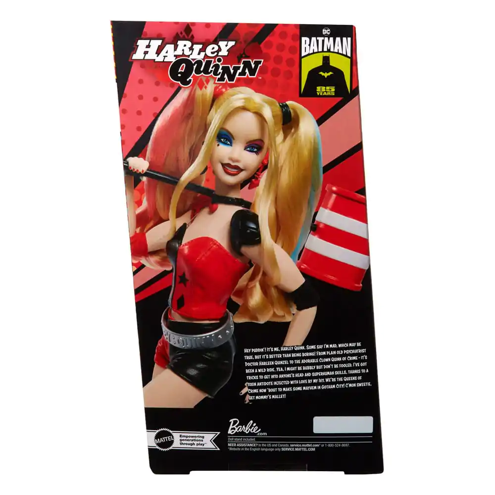 DC Comics Barbie Signature bábika Harley Quinn (Batman 85th Anniversary) produktová fotografia