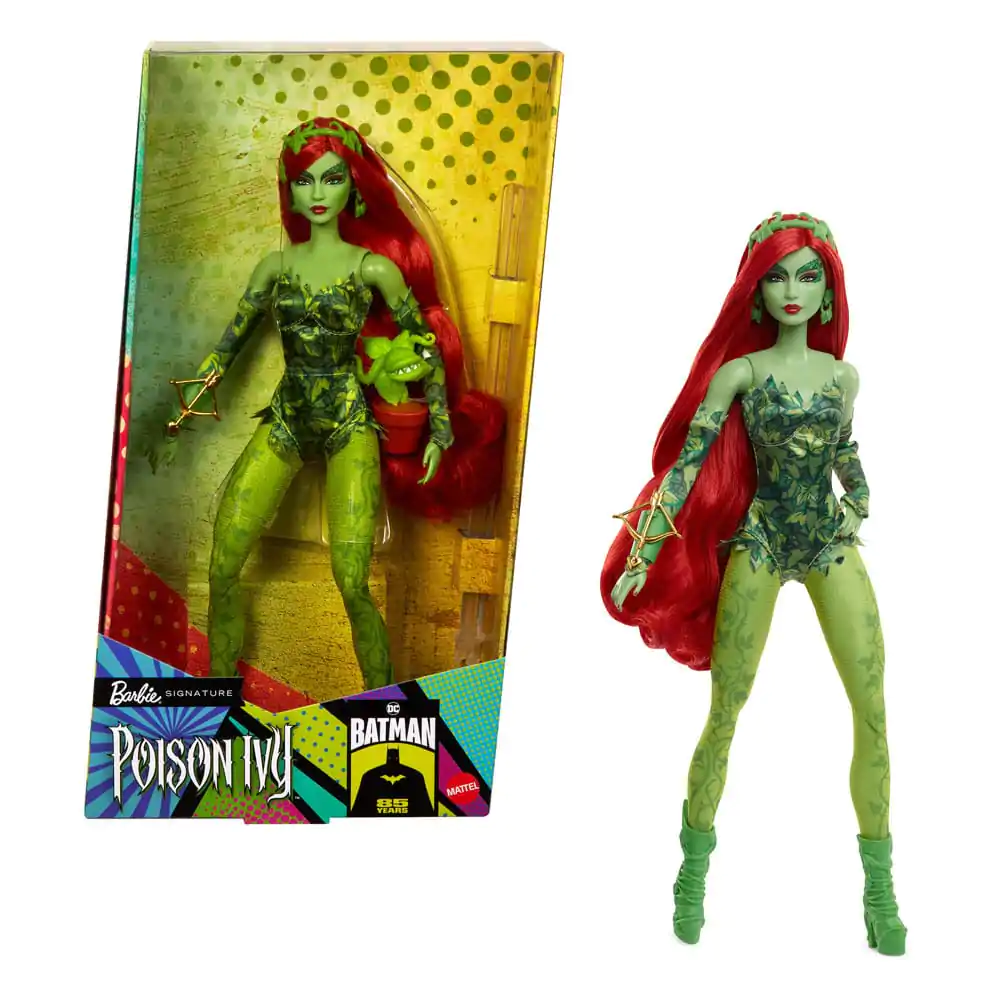 DC Comics Barbie Signature Bábika Poison Ivy (Batman 85th Anniversary) produktová fotografia